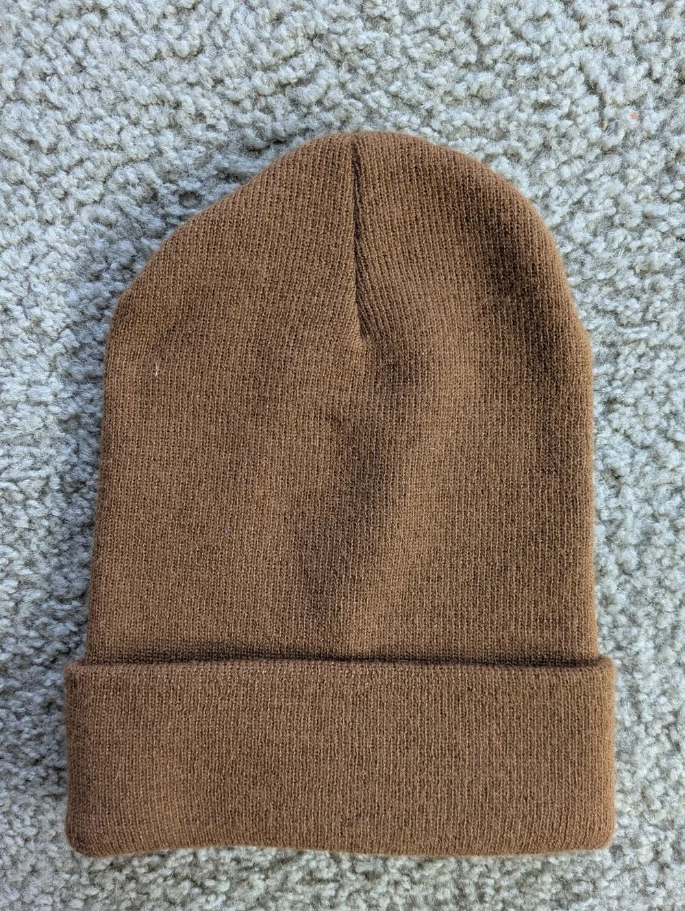 Carhartt Brown Beanie Workwear Cozy Winter